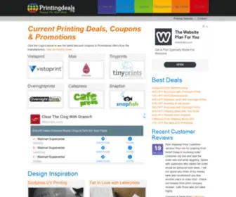 Printingdeals.org(Printing Deals) Screenshot