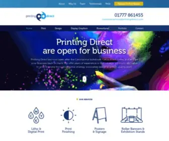 Printingdirect.com(Printing Direct) Screenshot