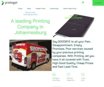 Printingjet.co.za(We are a cheap bulk printing company in Johannesburg) Screenshot