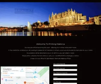 Printingmallorca.com(Printing Mallorca) Screenshot