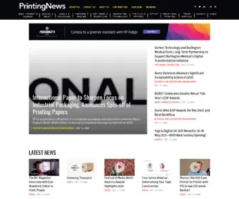 Printingnews.com(Printing News) Screenshot