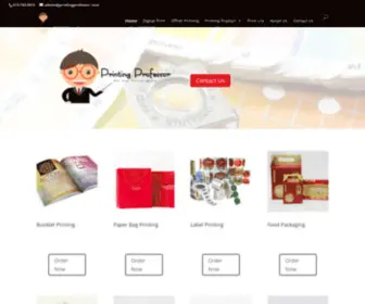 Printingprofessor.com(Printing Companies Malaysia) Screenshot