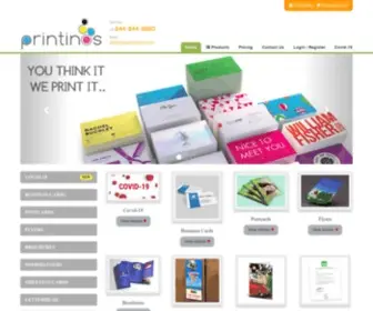 Printinos.com(You think it) Screenshot