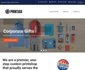 Printjax.com(Jacksonville’s source for printing and promotional products) Screenshot