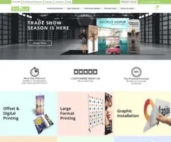 Printleaf.com(Online Printing) Screenshot