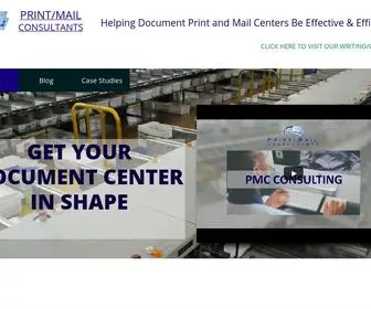 Printmailconsultants.com(Print/Mail Consultants) Screenshot