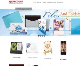 Printmanindia.com(Printman Associates Pvt) Screenshot