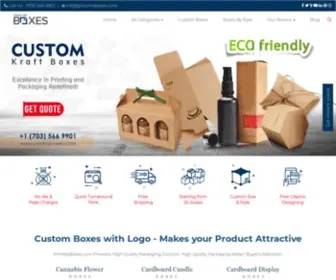 Printmyboxes.com(Custom Packaging Boxes with Logo) Screenshot