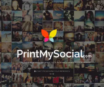 Printmysocial.com(Printmysocial) Screenshot