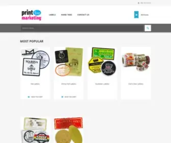 Printmything.com(Print Your Marketing) Screenshot