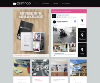 Printngo.fr(Le site est temporairement inaccessible) Screenshot