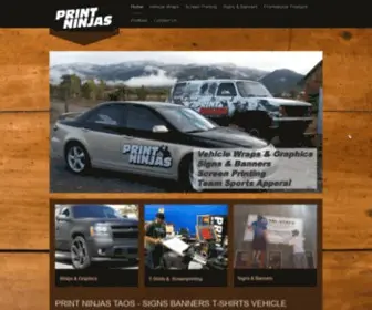 Printninjastaos.com(Print Ninjas) Screenshot