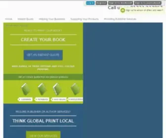 Printondemand-Worldwide.com(Book Printing on Demand for Authors & Publishers) Screenshot
