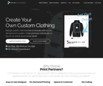 Printpartners.com(Print Partners) Screenshot