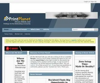 Printplanet.com(Printplanet) Screenshot