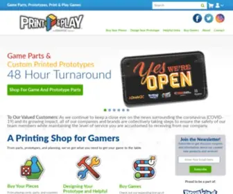 Printplaygames.com(Print & Play Games) Screenshot