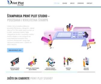 Printplotstudio.rs(Print Plot studio) Screenshot