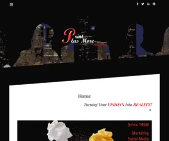 Printplusmore.com(Las Vegas NV) Screenshot