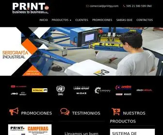 Printpy.com(Print Paraguay) Screenshot