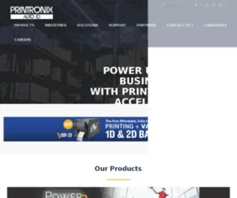 Printronixautoid.com(Commercial rfid label printers and barcode verification technology. tsc printronix auto id) Screenshot