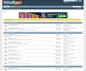 Printroot.com(PrintRoot Forums) Screenshot