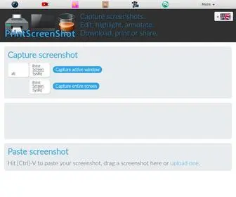 Printscreenshot.com(Print Screenshot) Screenshot