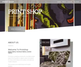 Printshop-Fabrics.me(My WordPress Blog) Screenshot