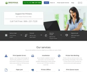 Printspoolerservices.com(Domena) Screenshot