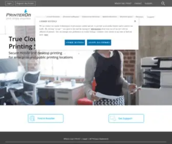 Printspots.com(PrinterOn) Screenshot
