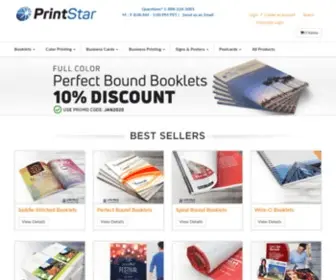 Printstarnow.com(Printstar) Screenshot