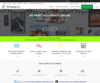 Printster.co.in(Printster) Screenshot