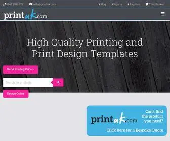 Printuk.com(Business Cards) Screenshot