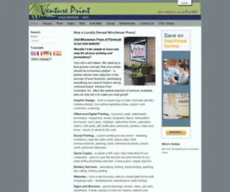 Printunlimited.com(Venture Print) Screenshot