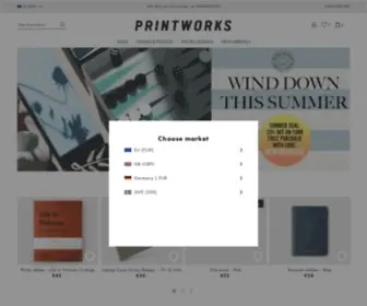 Printworksmarket.com(Lifestyle, Gifts & Accessories) Screenshot