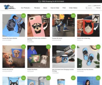 Printyourpet.com(ᐅ Print Your Pet®) Screenshot