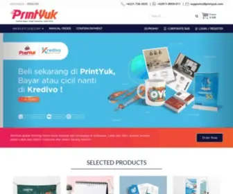 Printyuk.com(Cetak Online Terlengkap dan Tercepat) Screenshot