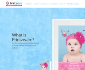 Printzware.com(Printzware provide an easy to use software as a service platform) Screenshot