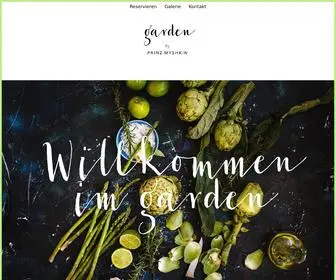 Prinzmyshkin-Garden.com(Mit erlesener Weinauswahl und Sonnenterrasse) Screenshot