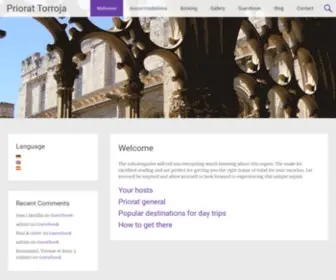 Priorat-Torroja.de(Priorat Torroja) Screenshot