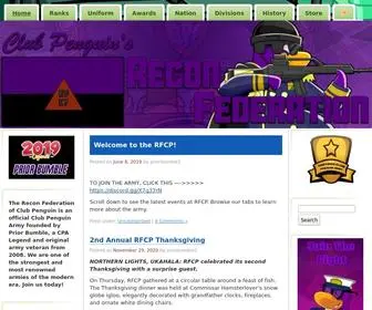 Priorbumble.blog(Recon Federation of Club Penguin) Screenshot