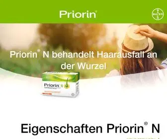 Priorin.ch(Priorin®) Screenshot