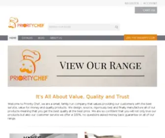 Priority-Chef.com(Priority Chef) Screenshot