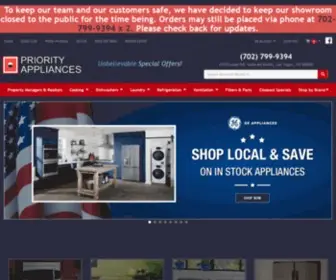 Priorityappliances.com(Priorityappliances) Screenshot