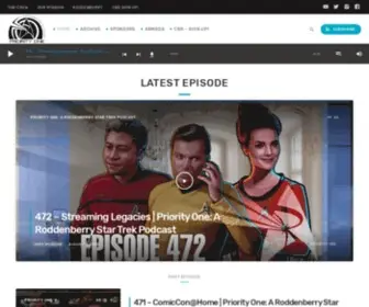 Priorityonepodcast.com(Star Trek) Screenshot