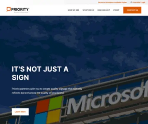 Prioritysign.com(Company branding) Screenshot