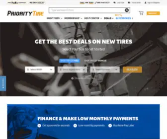 Prioritytire.com(Buy Top Quality Tires for Your Car or Truck at Priority Tire) Screenshot