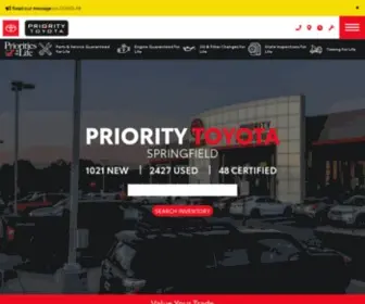 Prioritytoyotaspringfield.com(Prioritytoyotaspringfield) Screenshot