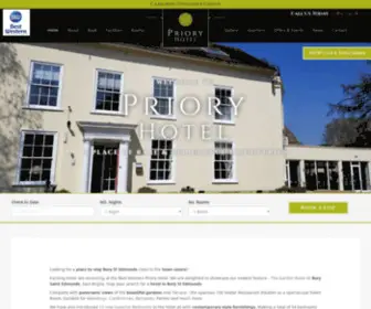 Prioryhotel.co.uk(The Priory Hotel) Screenshot