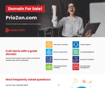 Priozon.com(PrioZon) Screenshot