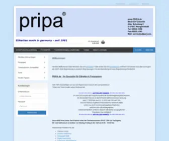 Pripa.de(pripa) Screenshot